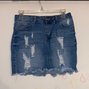 Denim Skirt